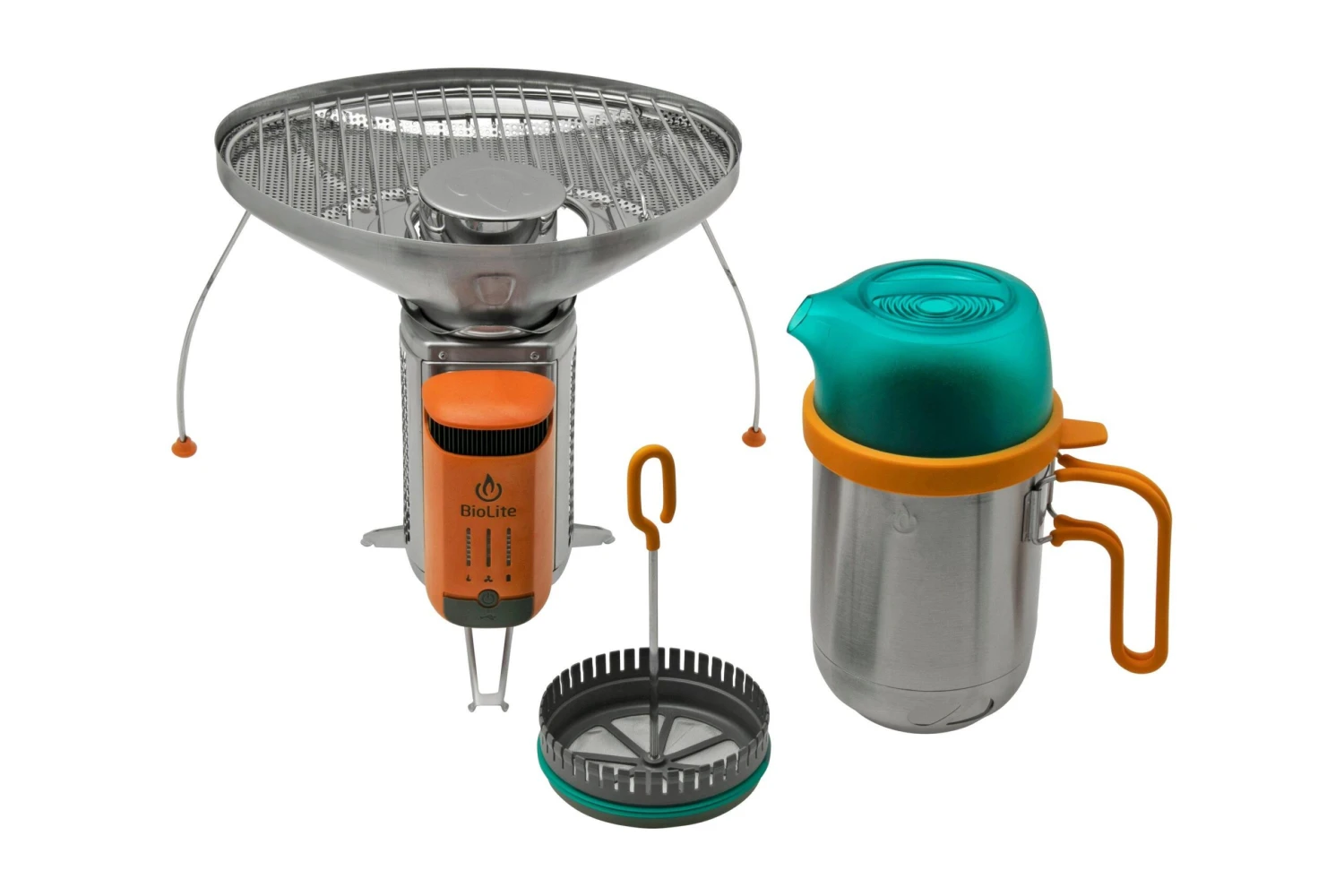 BioLite CampStove 2+ Complete Cook Kit, Holzbrenner Mit Powerbank Und Zubehör 3 BioLite CampStove 2+ Complete Cook Kit, Holzbrenner Mit Powerbank Und Zubehör
