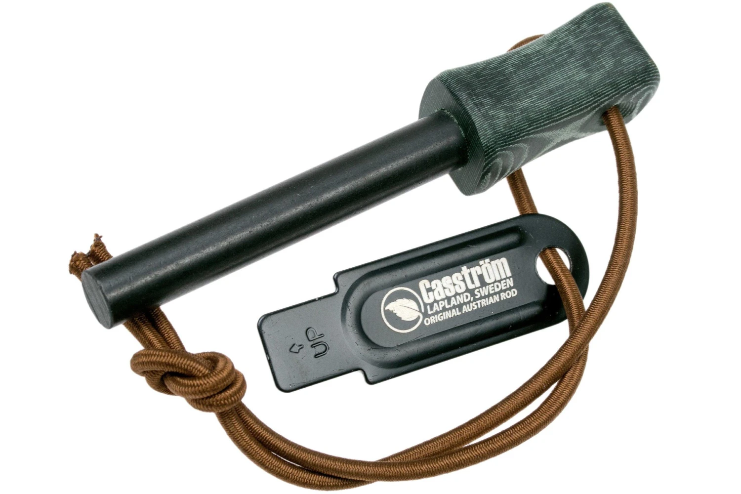 Casström Fire Striker Steel Army Grünes Micarta 12207 Feuerstahl 3 Casström Fire Striker Steel Army Grünes Micarta 12207 Feuerstahl