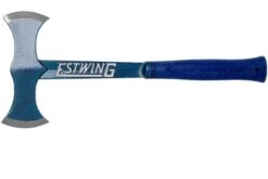 Estwing Black Eagle Double Bit Wurfaxt Blau EWE6-DBA Mit Holster Aus Nylon