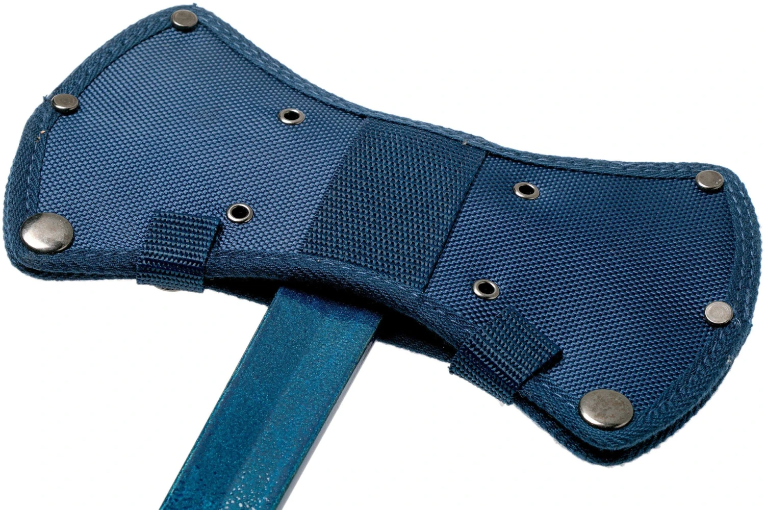 Estwing Black Eagle Double Bit Wurfaxt Blau EWE6-DBA Mit Holster Aus Nylon 9 Estwing Black Eagle Double Bit Wurfaxt Blau EWE6-DBA Mit Holster Aus Nylon – Bild 7