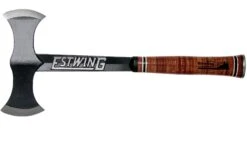Estwing Black Eagle Leather Double Bit Wurfbeil EDBA