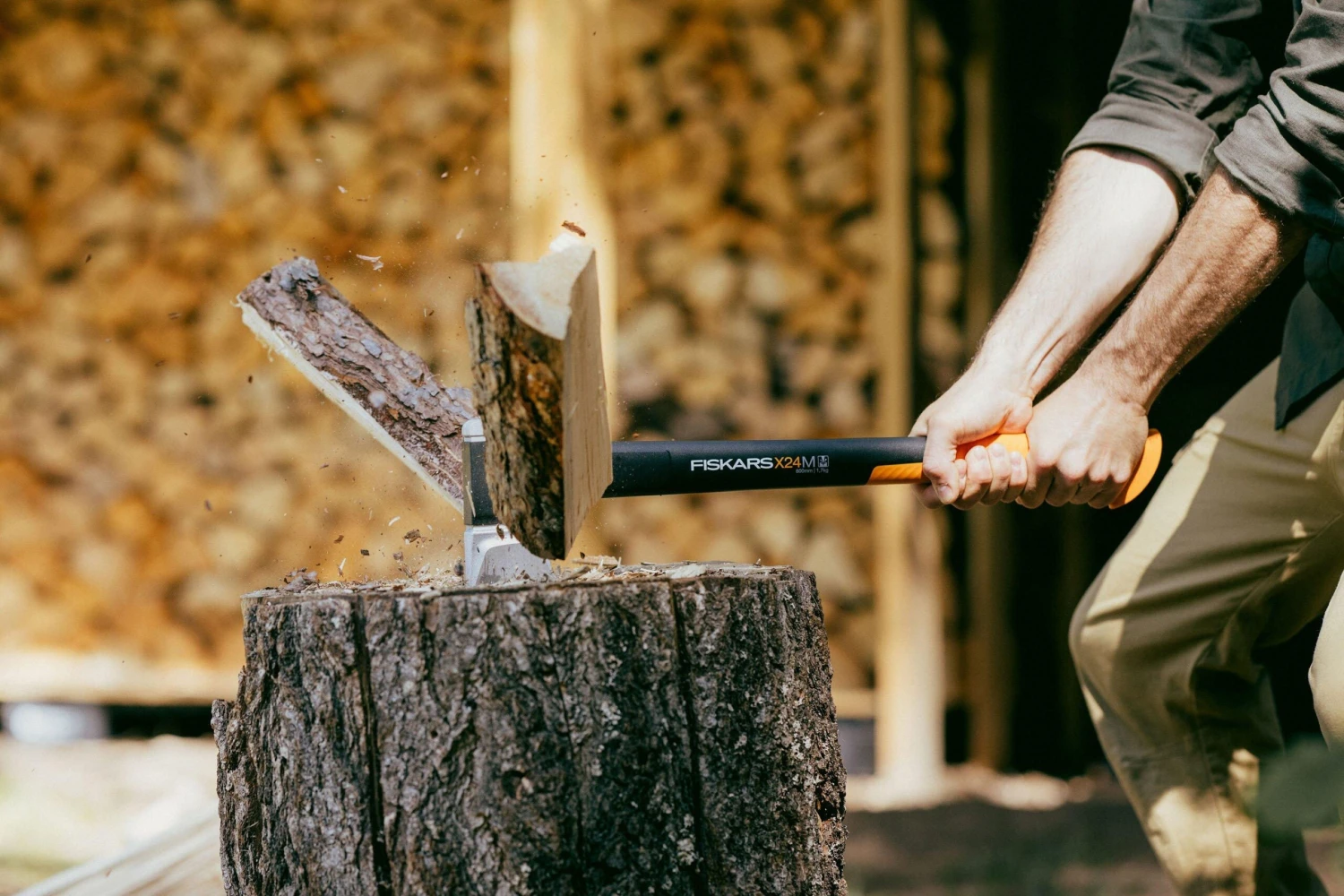 Fiskars X24 Splitting Axe M, Spaltaxt 9 Fiskars X24 Splitting Axe M, Spaltaxt – Bild 7