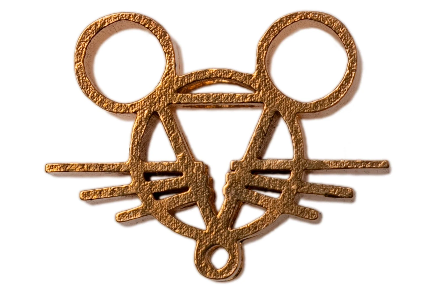 GiantMouse Bronze Lanyard Bead 3 GiantMouse Bronze Lanyard Bead