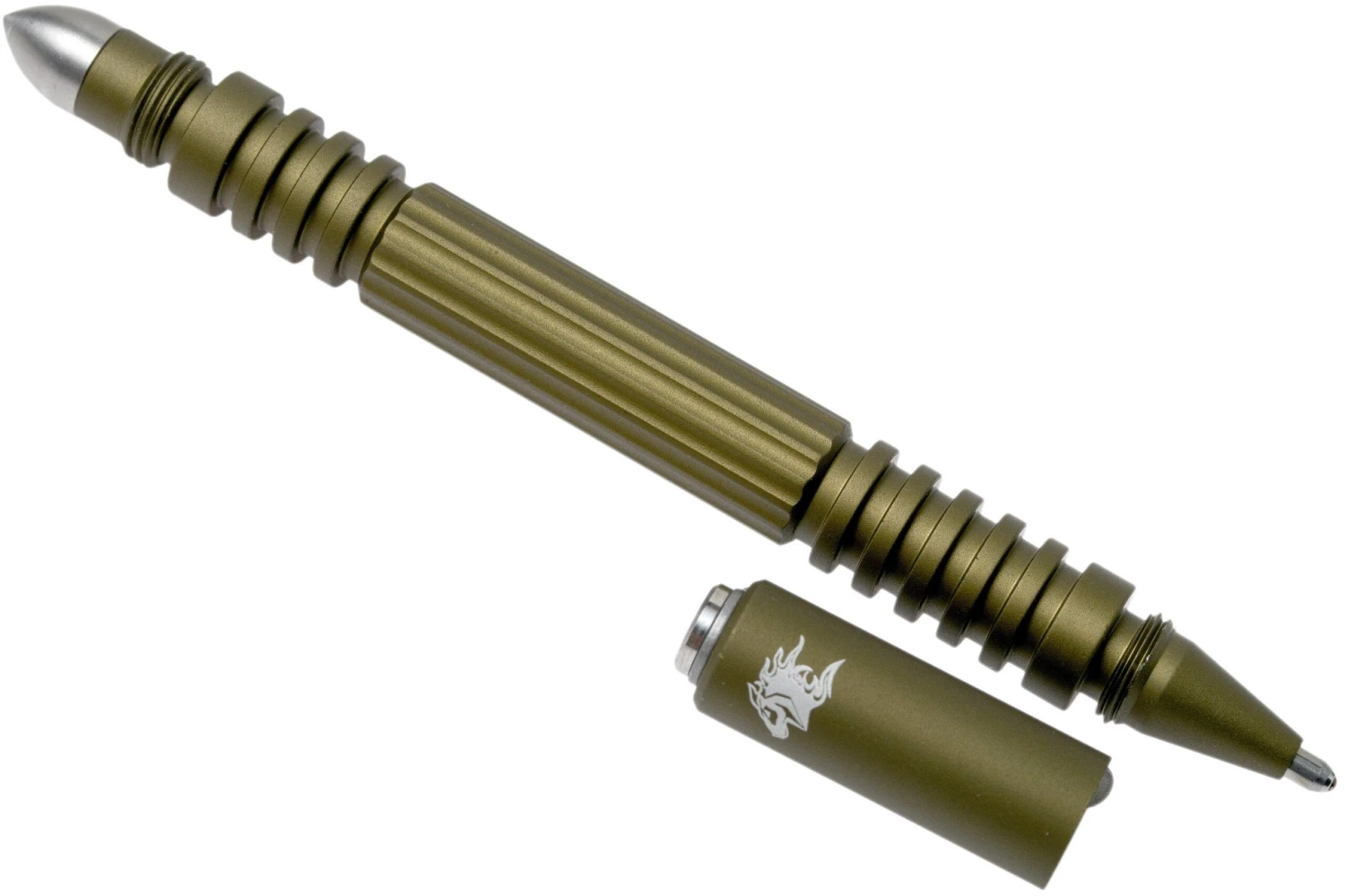 Rick Hinderer Investigator Pen Aluminium Mattes OD Grün, Taktischer Stift 4 Rick Hinderer Investigator Pen Aluminium Mattes OD Grün, Taktischer Stift – Bild 2