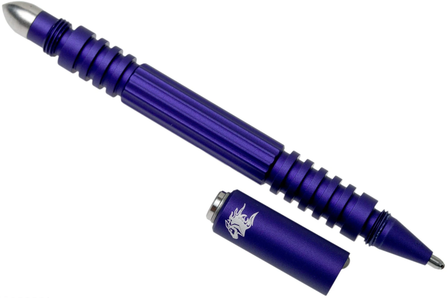 Rick Hinderer Investigator Pen Aluminium, Mattvioletter Taktischer Stift 7 Rick Hinderer Investigator Pen Aluminium, Mattvioletter Taktischer Stift – Bild 5