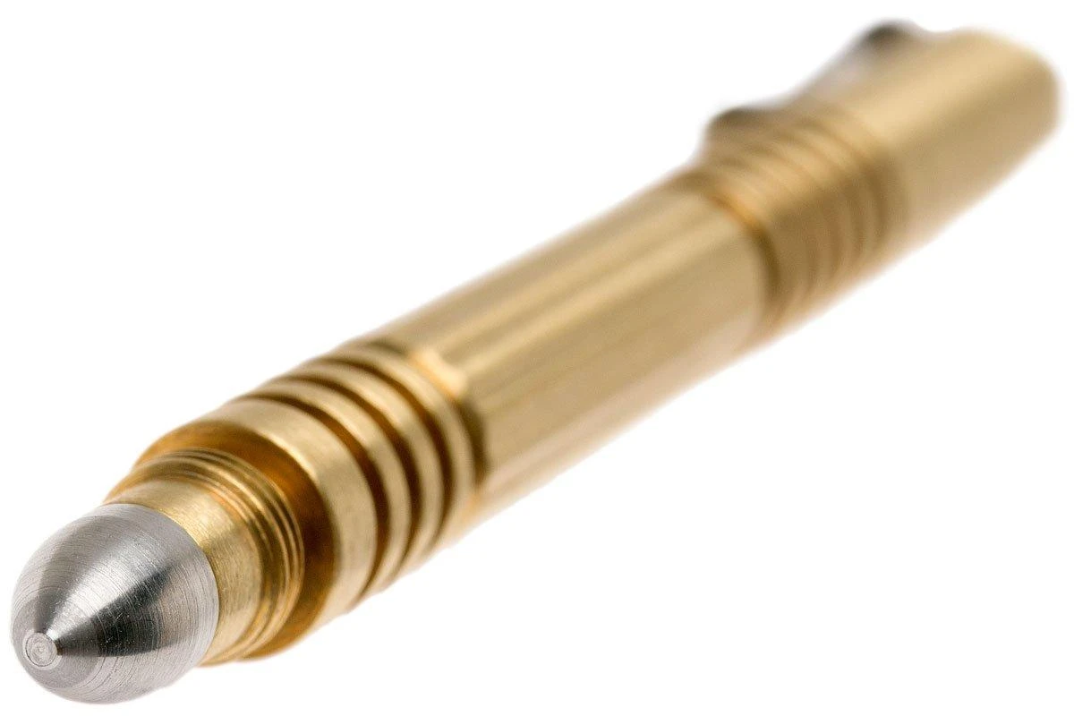 Rick Hinderer Investigator Pen, Taktischer Stift Aus Messing 5 Rick Hinderer Investigator Pen, Taktischer Stift Aus Messing – Bild 3