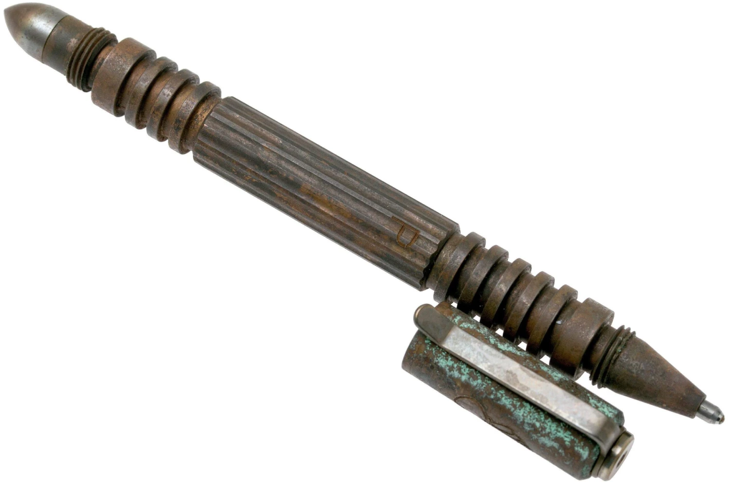 Rick Hinderer Investigator Battlefield Pickup Pen, Taktischer Stift Aus Kupfer 5 Rick Hinderer Investigator Battlefield Pickup Pen, Taktischer Stift Aus Kupfer – Bild 3