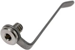 Rick Hinderer Investigator Clip & Screw Set, Grau 5 Rick Hinderer Investigator Clip & Screw Set, Grau -Zipo Camping Geschaft HRK INVP CSSET SS 02 rick hinderer knives