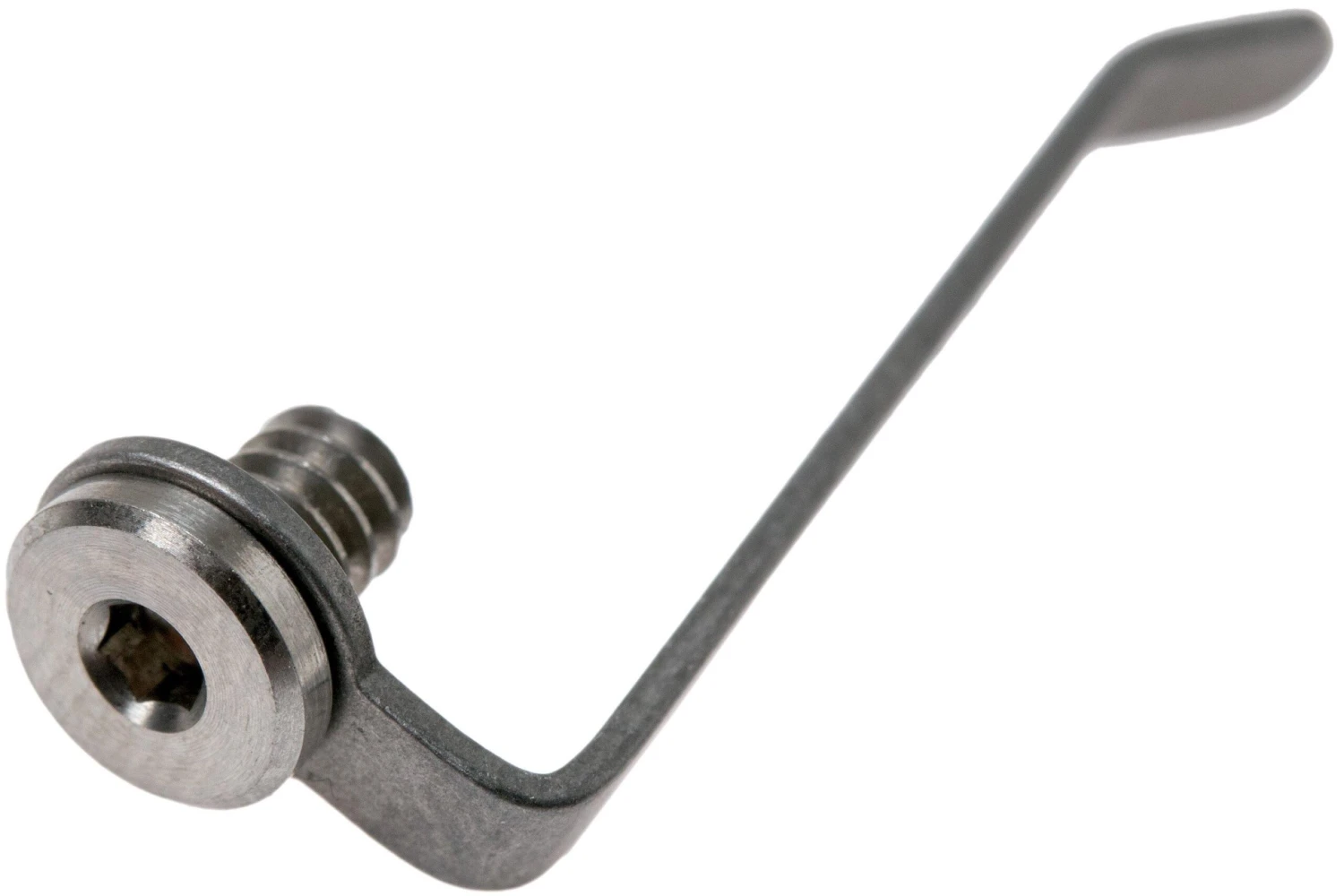 Rick Hinderer Investigator Clip & Screw Set, Grau 4 Rick Hinderer Investigator Clip & Screw Set, Grau – Bild 2