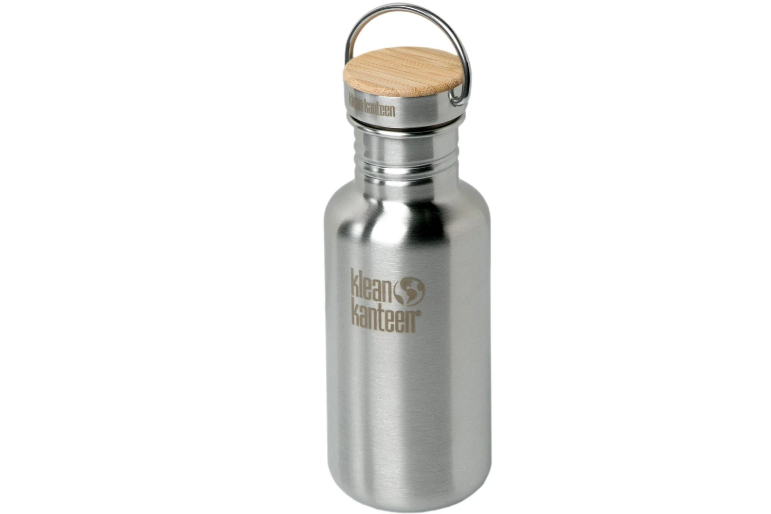 Klean Kanteen Reflect 530 Ml Wasserflasche Mit Bambusdeckel, Brushed Stainless 3 Klean Kanteen Reflect 530 Ml Wasserflasche Mit Bambusdeckel, Brushed Stainless