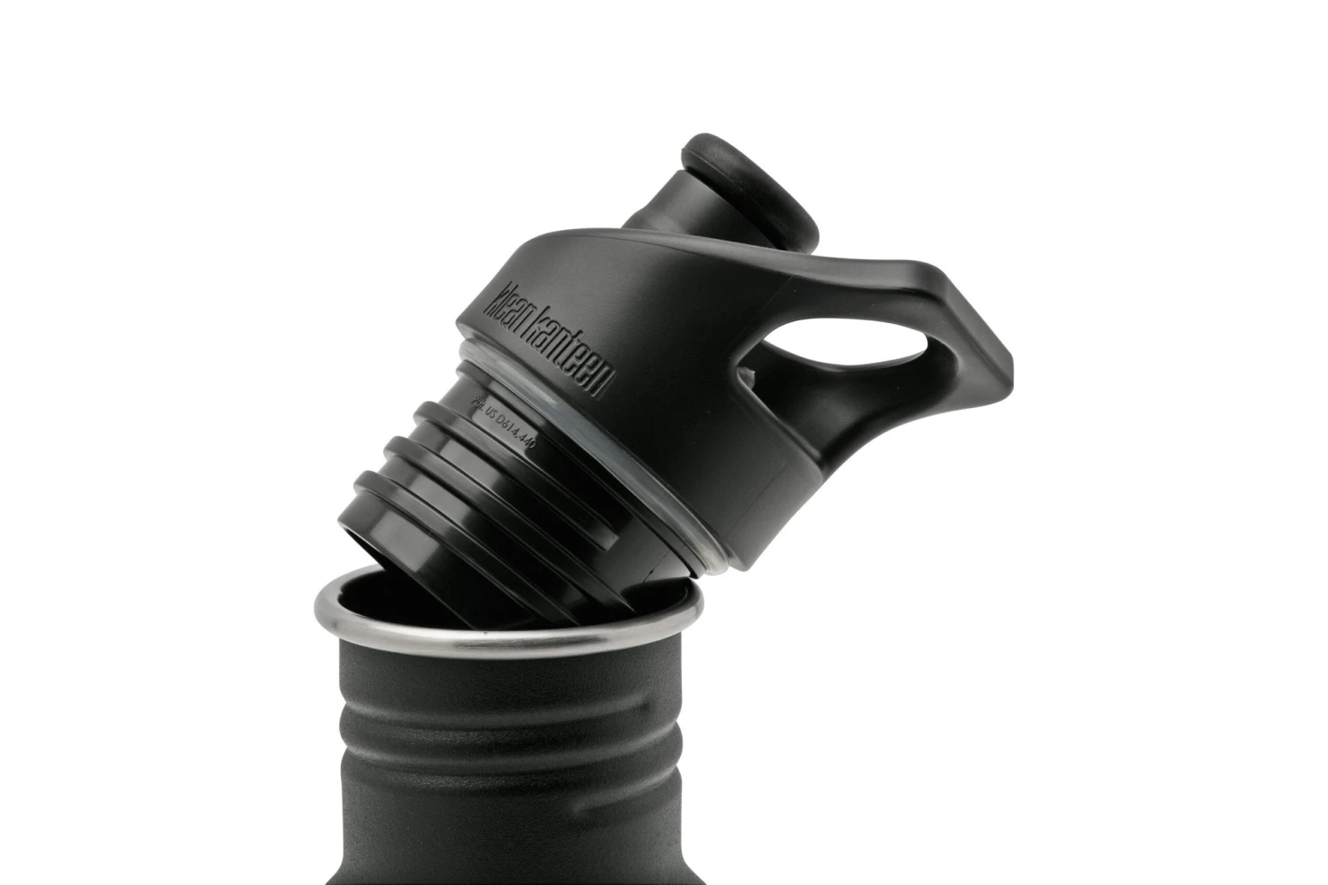 Klean Kanteen 18oz Classic Narrow Sports Cap, 532 Ml, Schwarz 5 Klean Kanteen 18oz Classic Narrow Sports Cap, 532 Ml, Schwarz – Bild 3