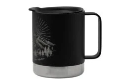 Klean Kanteen Insulated Camp Mug 1009750 Mountain Black Mit Deckel, 355 Ml