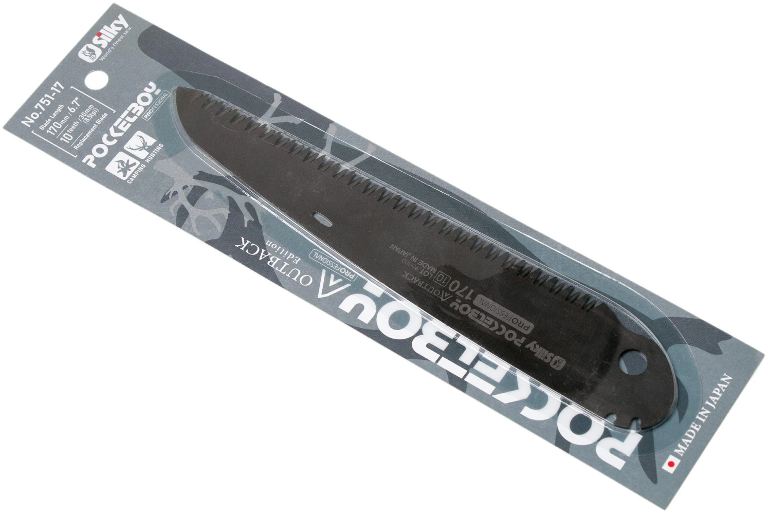 Silky Pocketboy Outback Edition Sägeblatt, 170-10 3 Silky Pocketboy Outback Edition Sägeblatt, 170-10