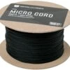 Micro Cord, Schwarz, 1000 Ft (304,8 M) 2 Micro Cord, Schwarz, 1000 Ft (304,8 M) -Zipo Camping Geschaft KTPC800 01 knivesandtools v201911