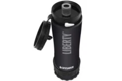 LifeSaver Liberty™ Wasserflasche Mit Filter, Schwarz -Zipo Camping Geschaft LB LI BK 03 lifesaver