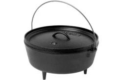 Lodge Camp Dutch Oven Mit Deckel L12CO3, Fassungsvermögen Ca. 5,6 L