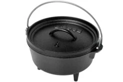 Lodge Camp Dutch Oven Mit Deckel L8CO3, Fassungsvermögen Ca. 1,9 L