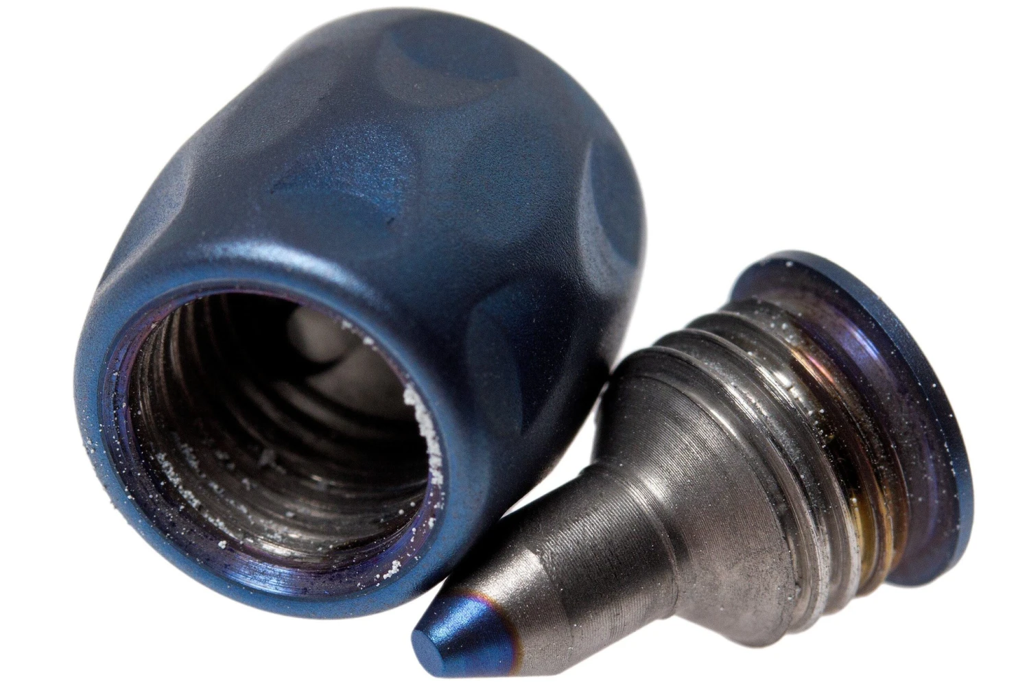 LionSteel TiP BL Blue Lanyard Bead 5 LionSteel TiP BL Blue Lanyard Bead – Bild 3