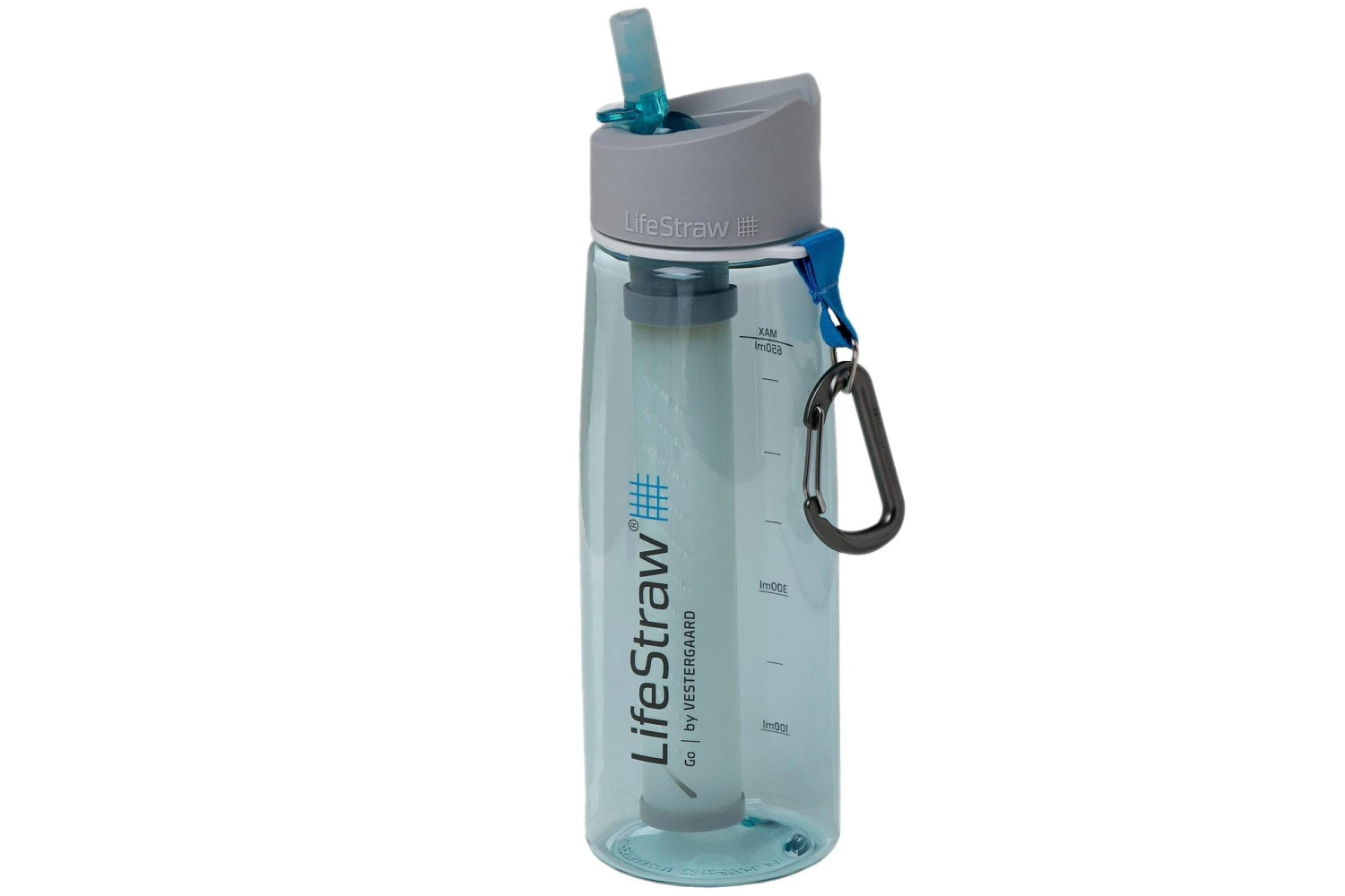 LifeStraw Go 2-stage Wasserflasche Mit Filter, Hellblau 3 LifeStraw Go 2-stage Wasserflasche Mit Filter, Hellblau