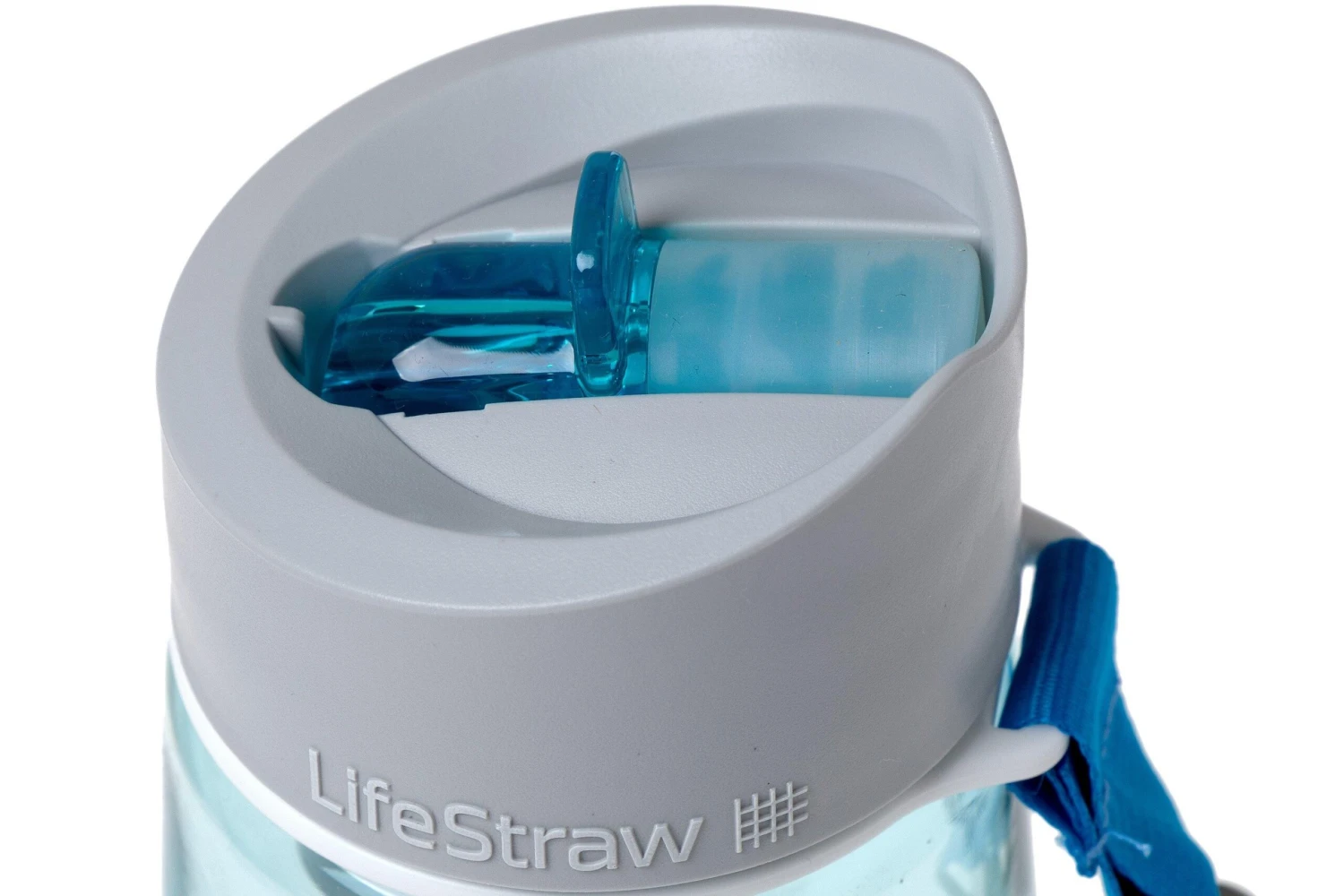 LifeStraw Go 2-stage Wasserflasche Mit Filter, Hellblau 5 LifeStraw Go 2-stage Wasserflasche Mit Filter, Hellblau – Bild 3
