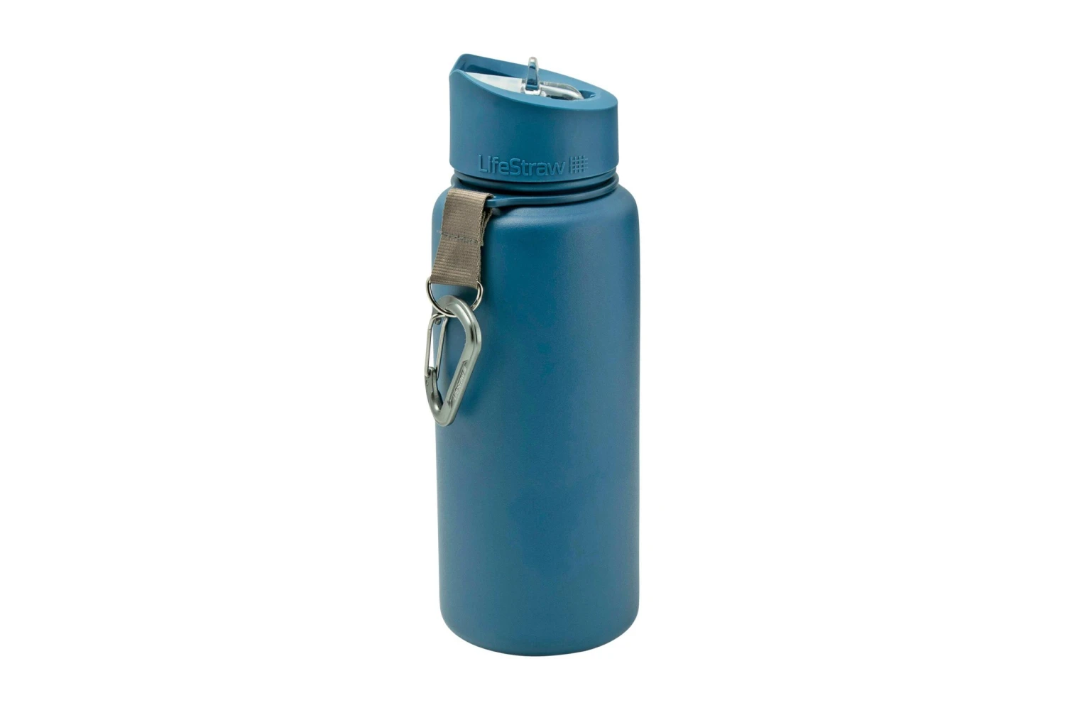 LifeStraw Go Stainless Steel Medium Blue Isolierte Trinkflasche Mit Filter, Blau 3 LifeStraw Go Stainless Steel Medium Blue Isolierte Trinkflasche Mit Filter, Blau