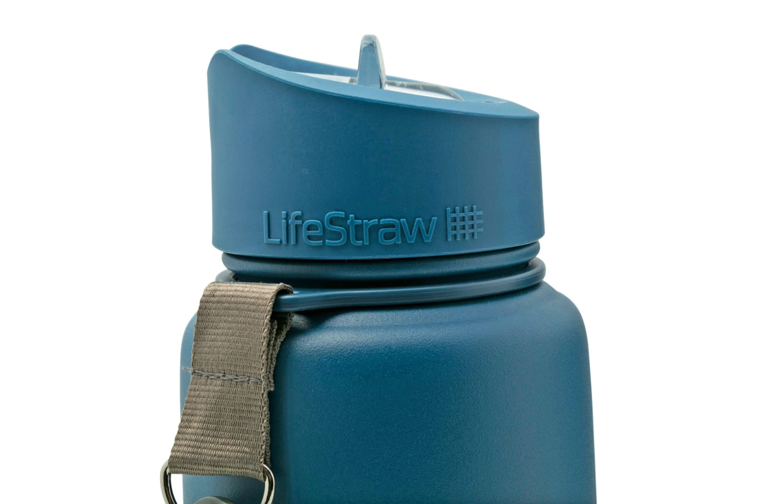 LifeStraw Go Stainless Steel Medium Blue Isolierte Trinkflasche Mit Filter, Blau 4 LifeStraw Go Stainless Steel Medium Blue Isolierte Trinkflasche Mit Filter, Blau – Bild 2