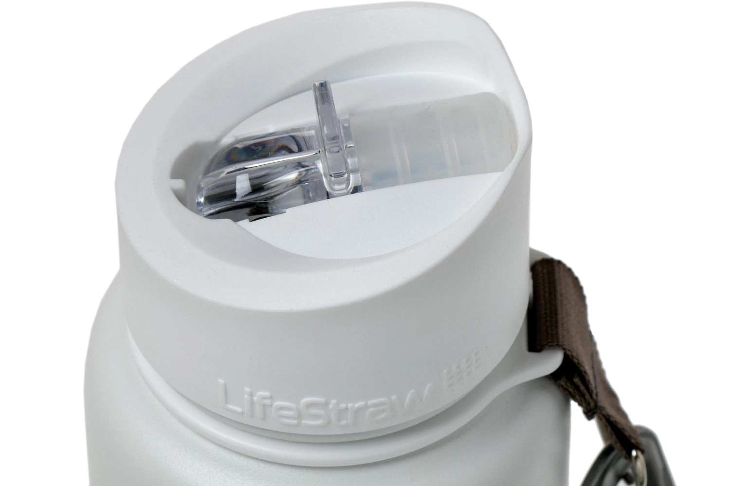 LifeStraw Go Stainless Steel Isolierte Trinkflasche Mit Filter, Weiß 5 LifeStraw Go Stainless Steel Isolierte Trinkflasche Mit Filter, Weiß – Bild 3