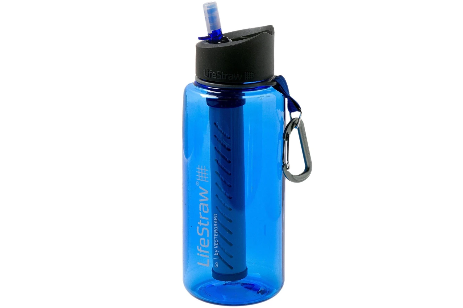 LifeStraw Go 2-stage Wasserflasche Mit Filter 1 Liter, Blau 3 LifeStraw Go 2-stage Wasserflasche Mit Filter 1 Liter, Blau