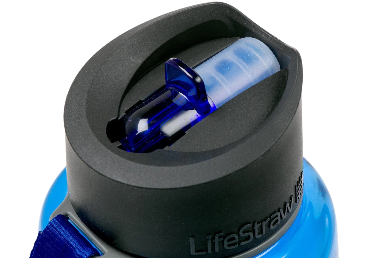 LifeStraw Go 2-stage Wasserflasche Mit Filter 1 Liter, Blau 5 LifeStraw Go 2-stage Wasserflasche Mit Filter 1 Liter, Blau – Bild 3