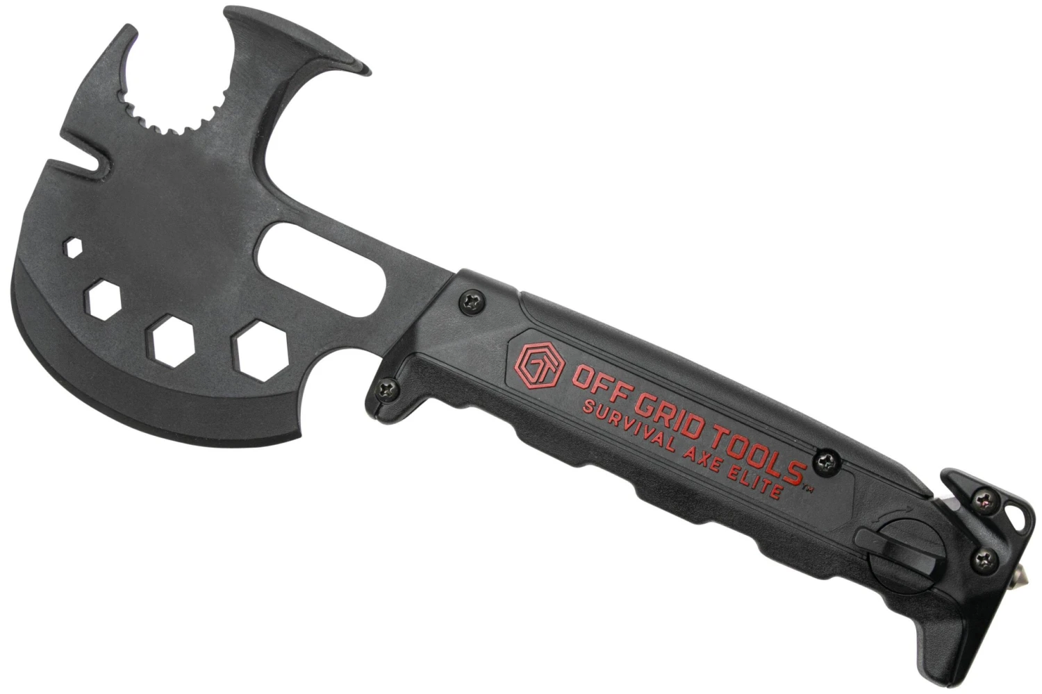 Off Grid Tools Survival Axe Elite, Schwarz, Handbeil 3 Off Grid Tools Survival Axe Elite, Schwarz, Handbeil