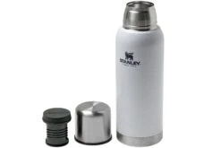 Stanley The Stainless Steel Vacuum Bottle 1L, Weiß, Thermosflasche 7 Stanley The Stainless Steel Vacuum Bottle 1L, Weiß, Thermosflasche -Zipo Camping Geschaft PI10 01570 021 03 stanley