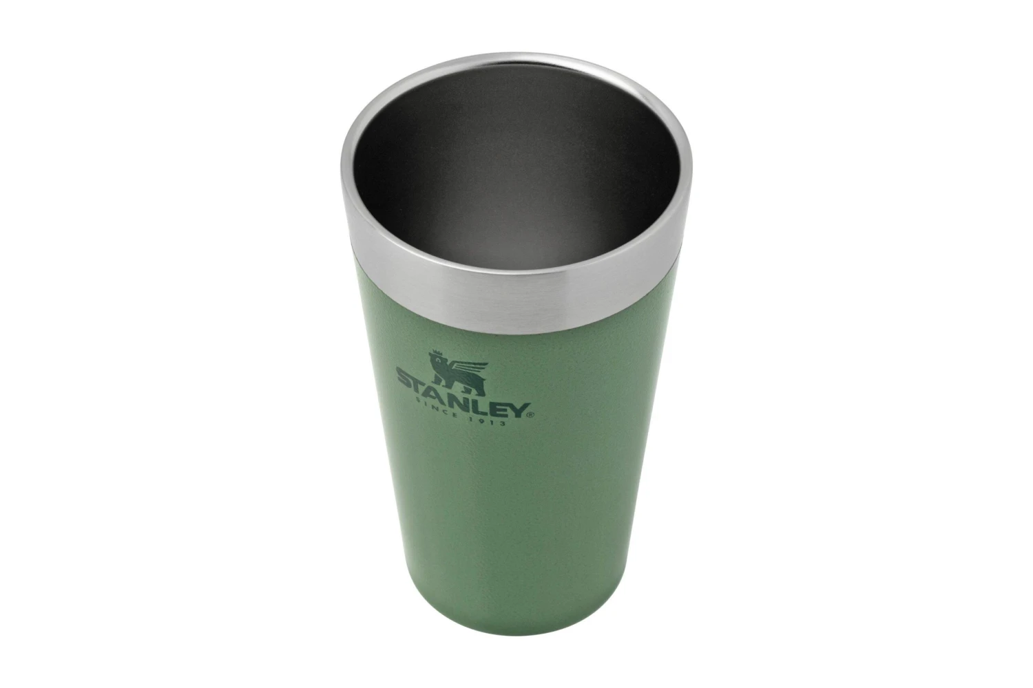 Stanley The Adventure The Stacking Beer Pint 470 Ml, Hammertone Green, Thermosbecher 5 Stanley The Adventure The Stacking Beer Pint 470 Ml, Hammertone Green, Thermosbecher – Bild 3