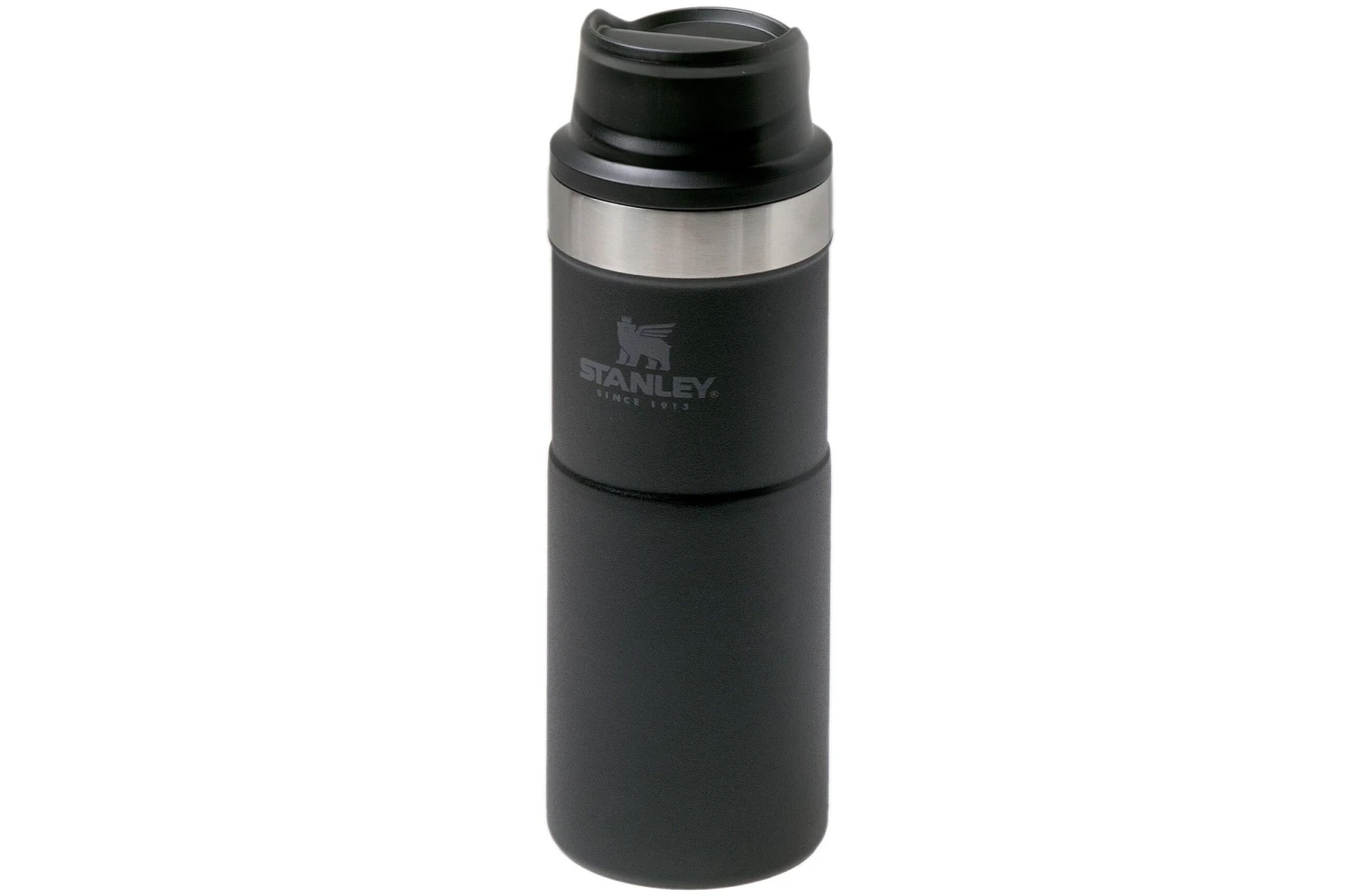 Stanley The Trigger-Action Travel Mug 470 Ml, Schwarz Matt, Thermosflasche 3 Stanley The Trigger-Action Travel Mug 470 Ml, Schwarz Matt, Thermosflasche