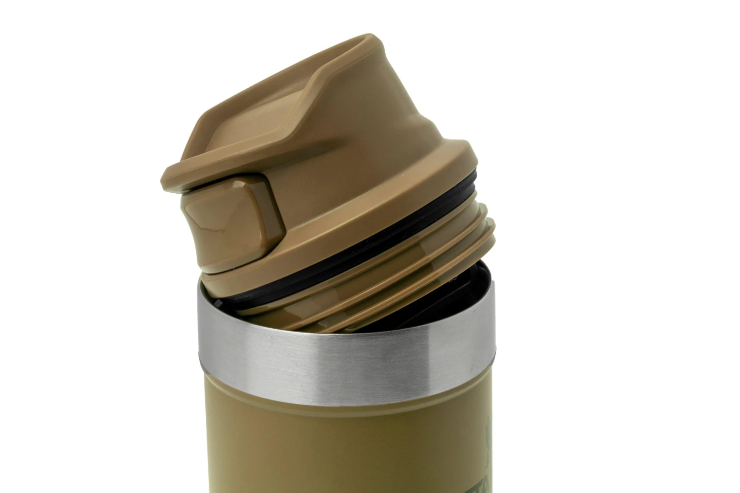 Stanley The Trigger-Action Travel Mug 470 Ml, Tan Peter Perch, Thermosflasche 5 Stanley The Trigger-Action Travel Mug 470 Ml, Tan Peter Perch, Thermosflasche – Bild 3