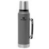 Stanley The Legendary Classic Thermosflasche 1000 Ml - Charcoal -Zipo Camping Geschaft PI10 08266 059 01 stanley