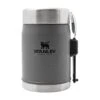 Stanley The Legendary Classic Food Jar 400 Ml, Charcoal, Lunchbox + Göffel