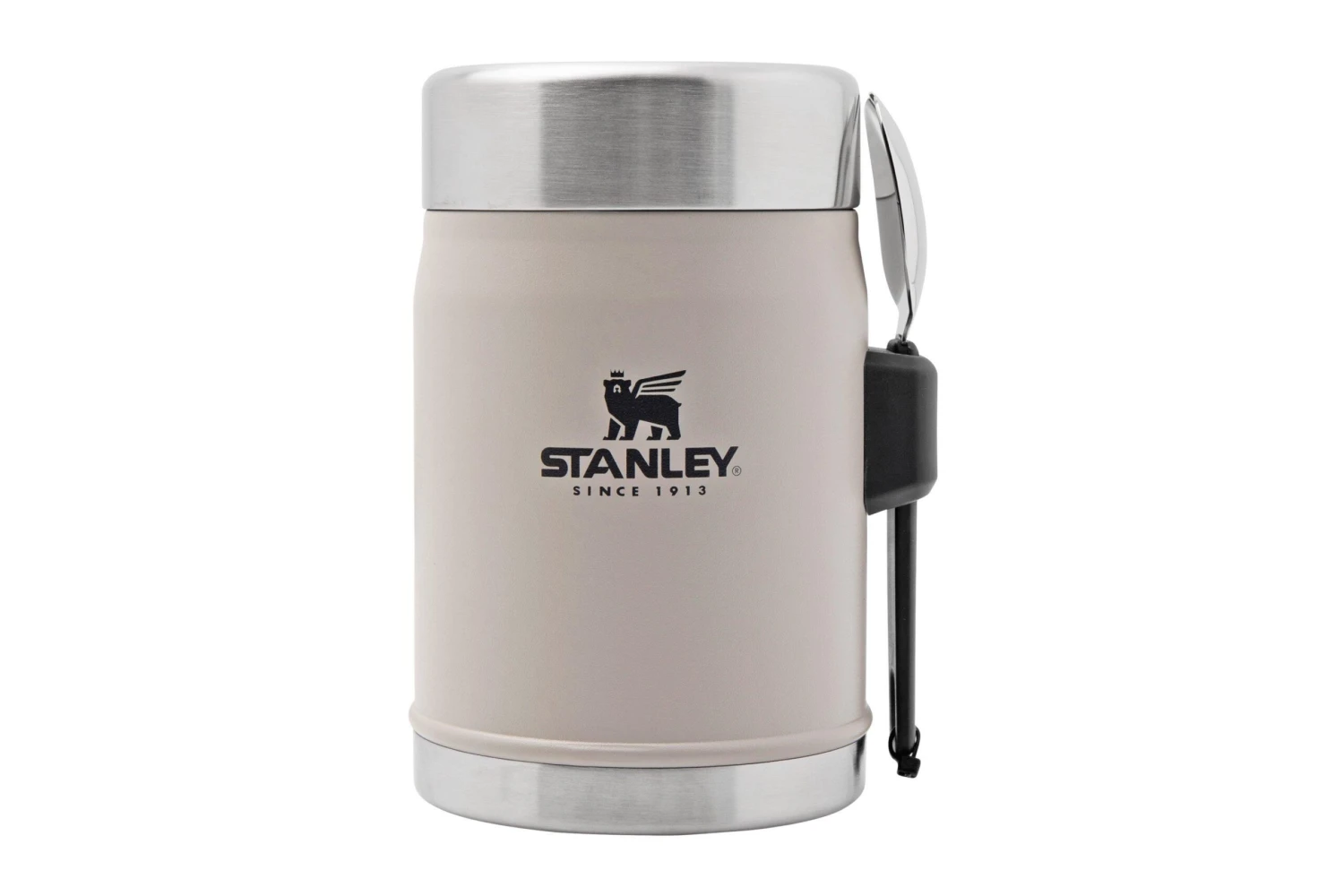 Stanley The Legendary Classic Food Jar 400 Ml, Ash, Lunchbox + Göffel 3 Stanley The Legendary Classic Food Jar 400 Ml, Ash, Lunchbox + Göffel