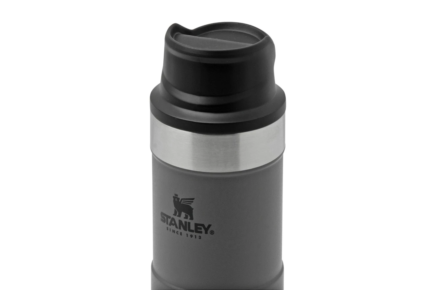 Stanley The Trigger-Action Travel Mug Charcoal, Thermosflasche, 350 Ml 4 Stanley The Trigger-Action Travel Mug Charcoal, Thermosflasche, 350 Ml – Bild 2