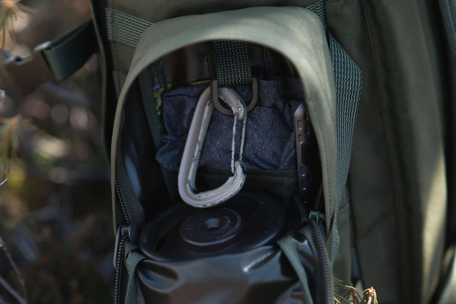 Savotta Side Pouch 4L, Cordura 500, Grün 6 Savotta Side Pouch 4L, Cordura 500, Grün – Bild 4