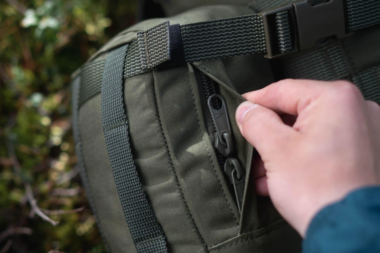 Savotta Side Pouch 4L, Cordura 500, Grün 8 Savotta Side Pouch 4L, Cordura 500, Grün – Bild 6