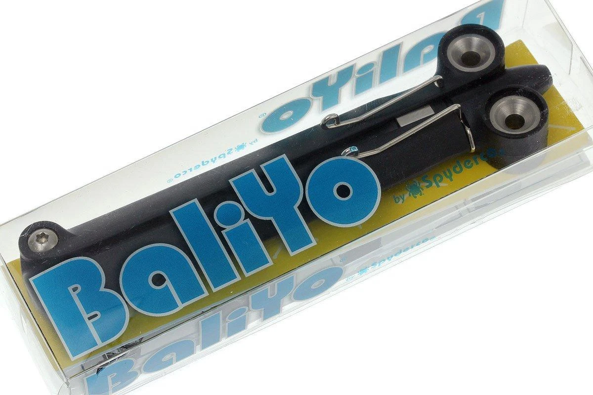 Spyderco BaliYo YCN100 Lightweight, Schwarz 8 Spyderco BaliYo YCN100 Lightweight, Schwarz – Bild 6