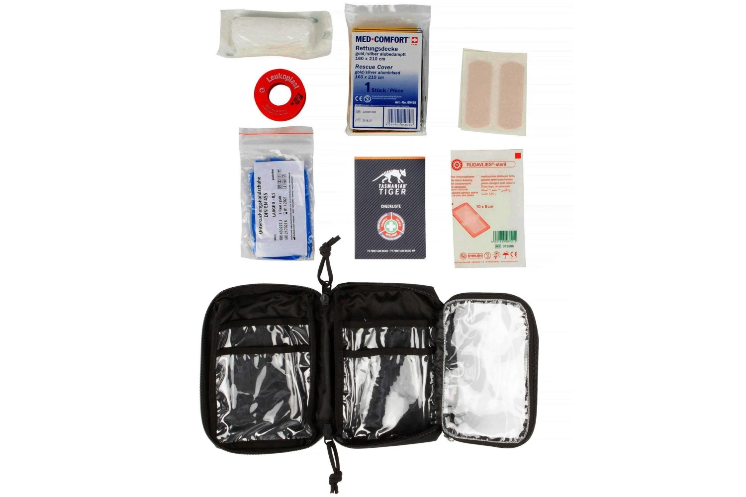 Tasmanian Tiger First Aid Basic, 7317-331, Olivgrün, Erste-Hilfe-Set 8 Tasmanian Tiger First Aid Basic, 7317-331, Olivgrün, Erste-Hilfe-Set – Bild 6